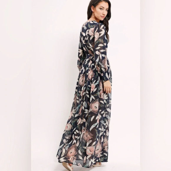 Miss Avenue floral maxi dress. Size small. - Picture 3 of 9